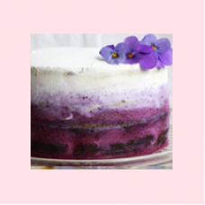 1/2 Kg Blue Berry Cake